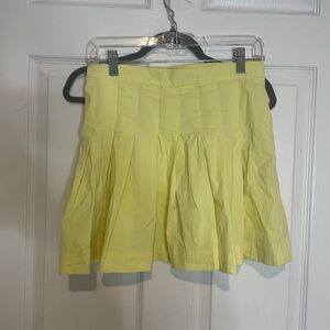 NWOT ZARA PLEATED MINI SKIRT